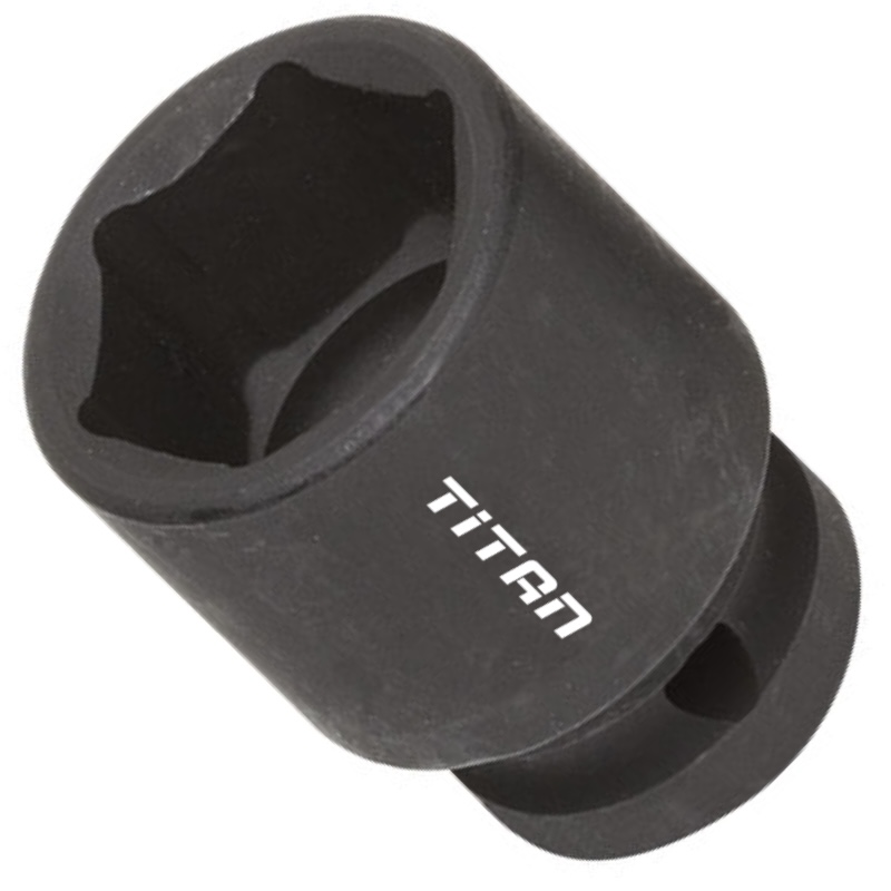 Đầu tuýp đen vuông 1/2" Impact 6 cạnh FERVI BI4E3Nx, 8-32mm