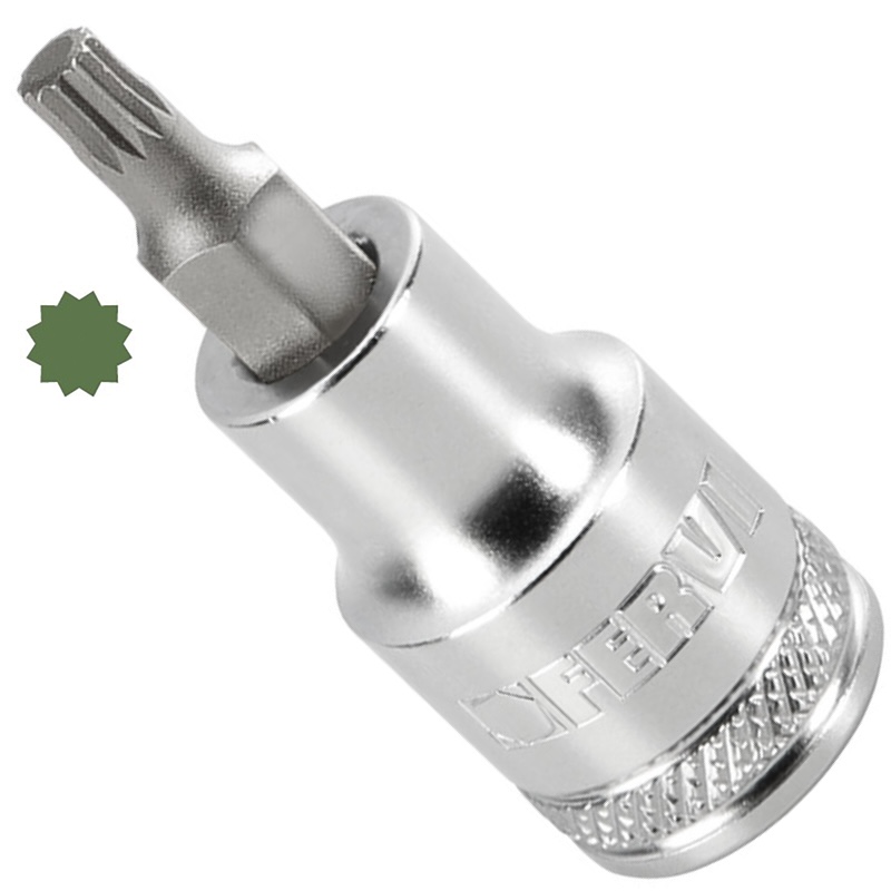 Đầu tuýp hoa hướng dương FERVI BN443N00, vuông 1/2 inch