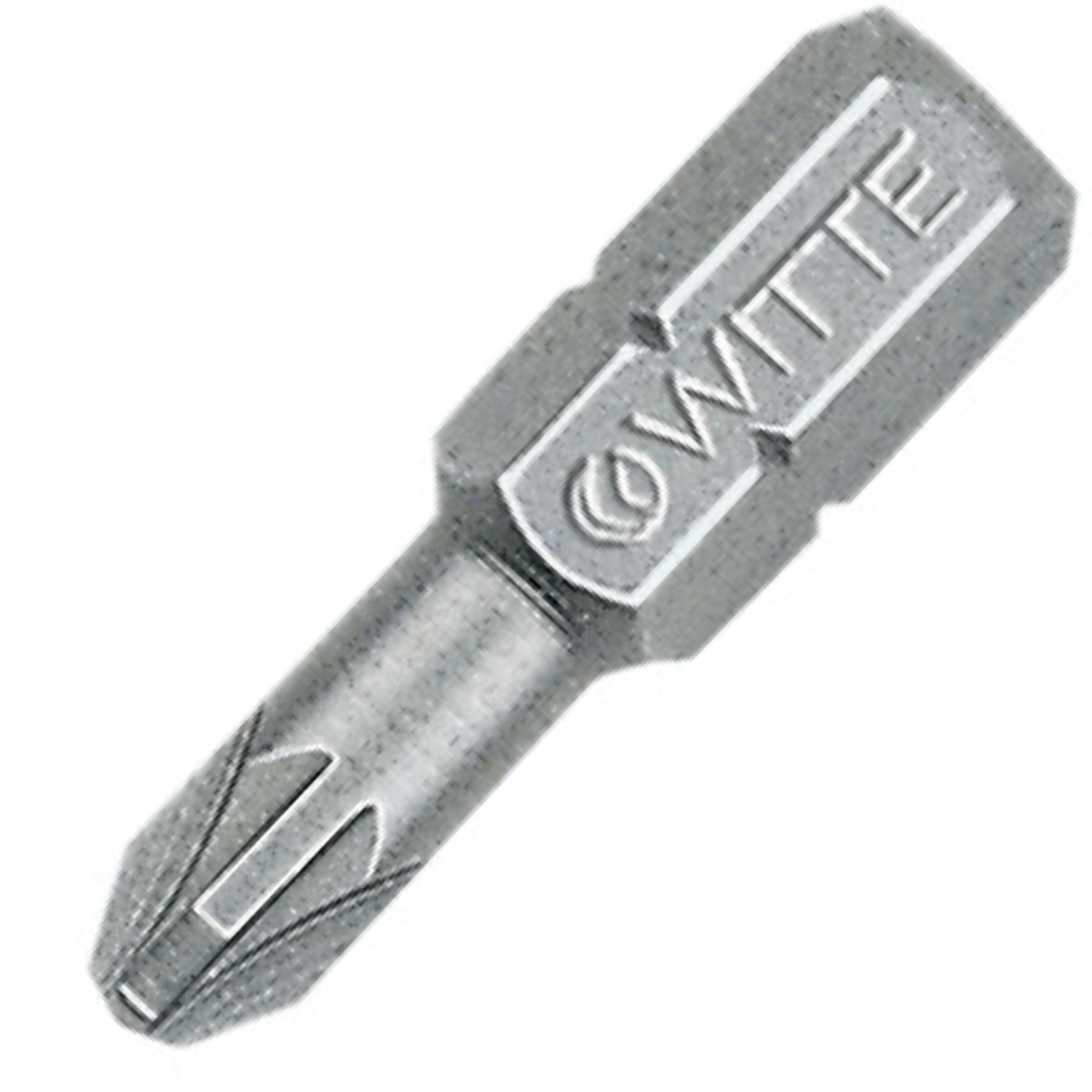 Đầu vặn vít PZ 2 cắt cụt với chuôi lục lăng 1/4 inch, dài 25mm