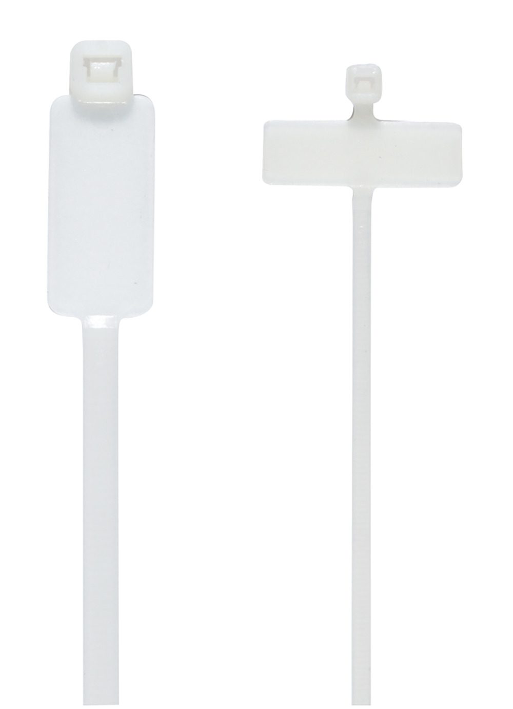 Dây buộc cáp có khu vực ghi nhãn, L x W 200 x 2.5 mm, 100 cái