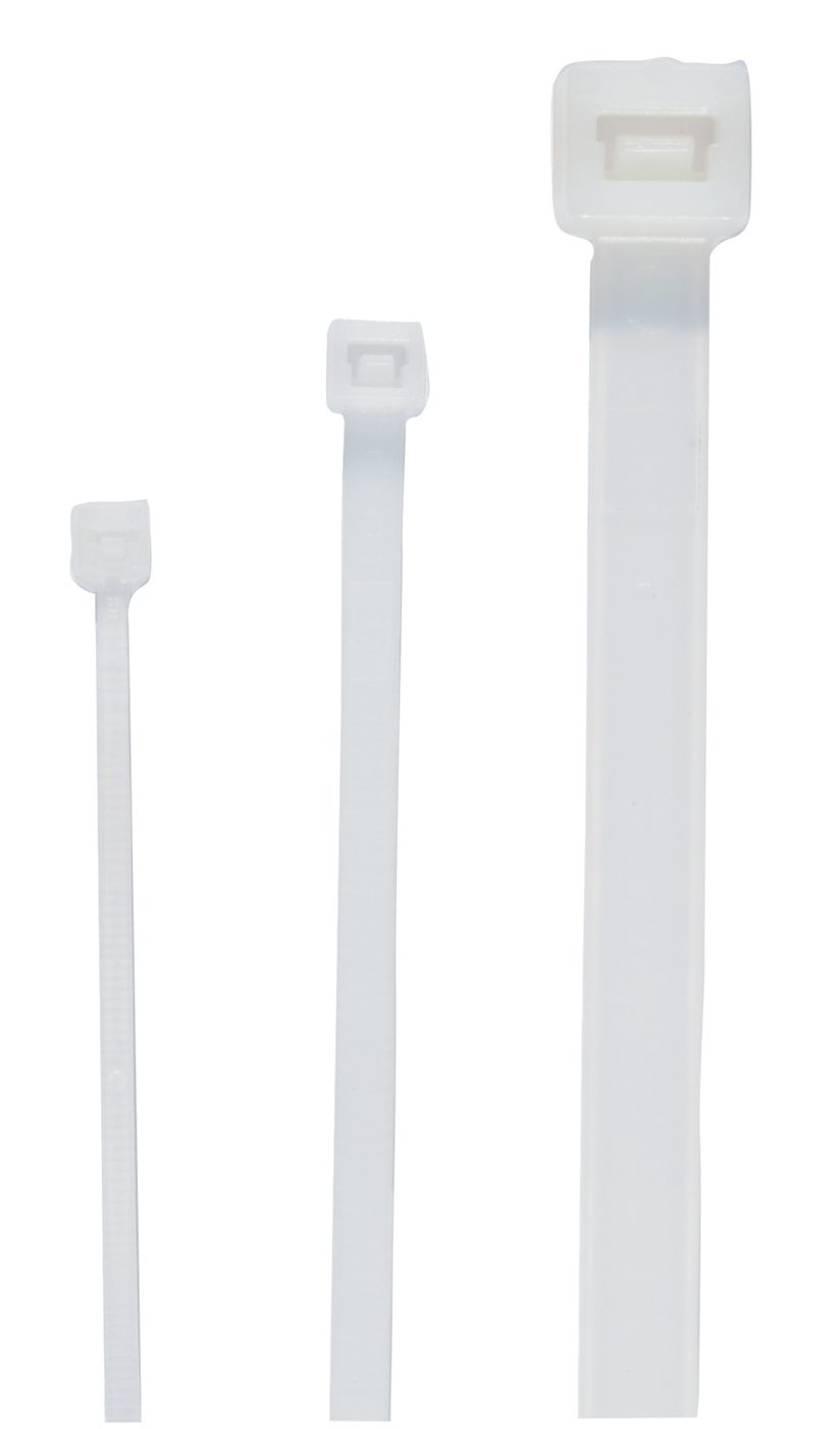 Dây buộc cáp, màu tự nhiên, W x L 4.5 x 360 mm, 100 cái