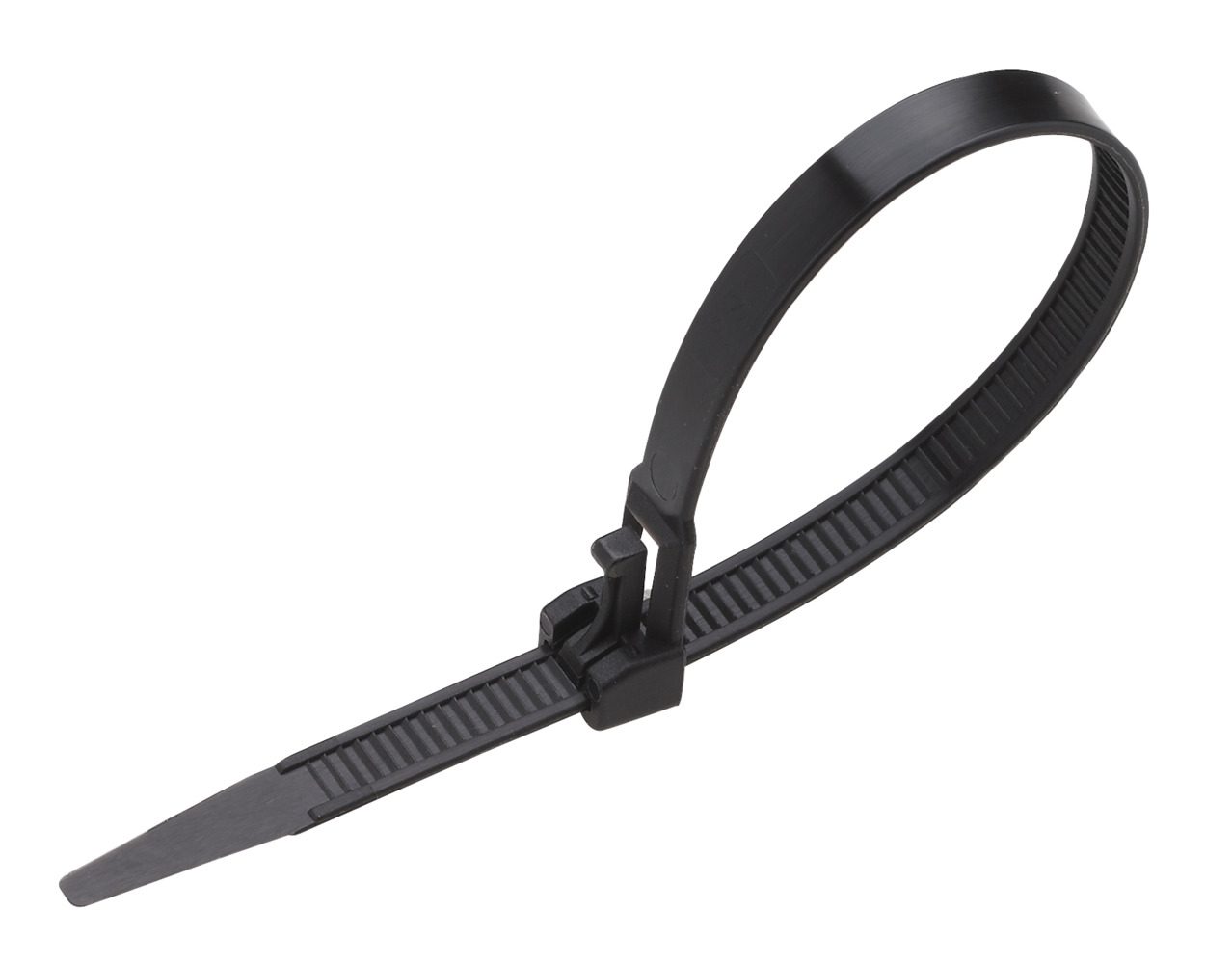 Dây buộc cáp, có thể mở lại, K x R 200 x 7.5 mm, 100 cái