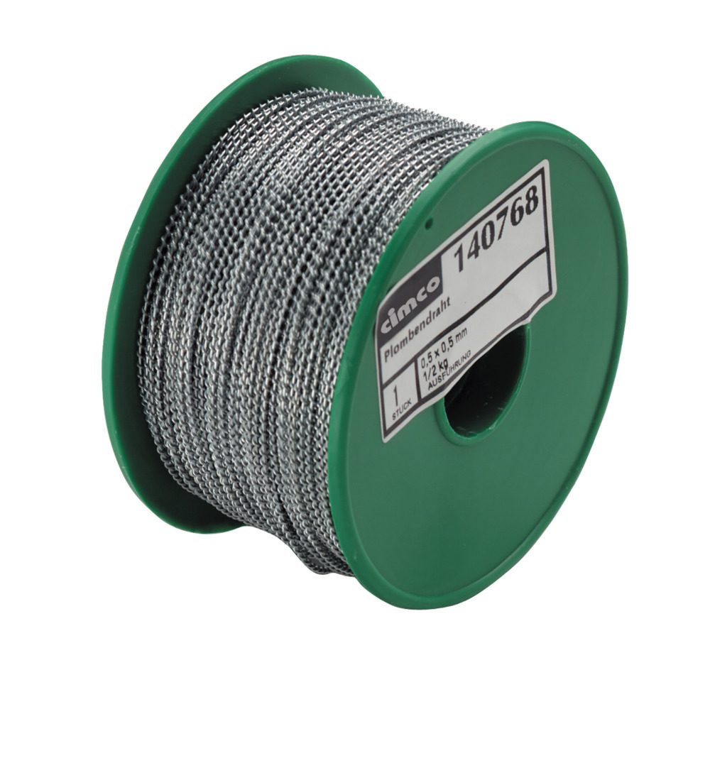 Dây thép mạ kẽm cho niêm phong, cuộn: khoảng 115 m