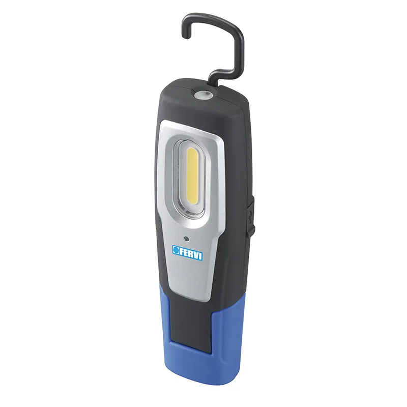Đèn LED sạc FERVI 0693A, 600 lm, đế sạc, gập được, nam châm thumbnail 3