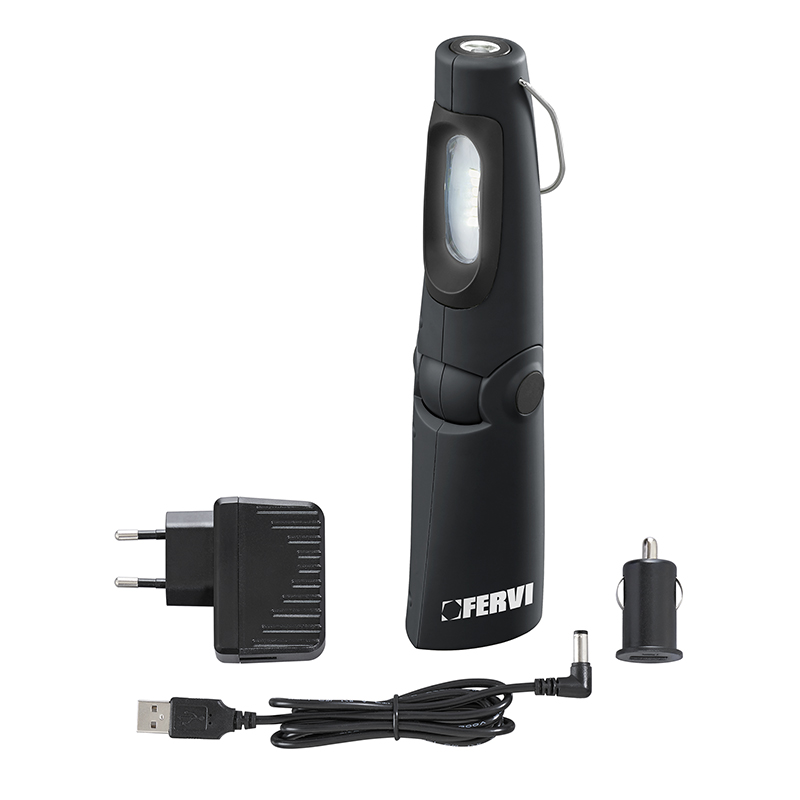 RECHARGEABLE LED LIGHT WITH MAGNET