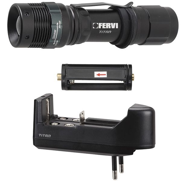 Đèn pin siêu sáng 0338, loại mini cầm tay kiểu ống nhòm