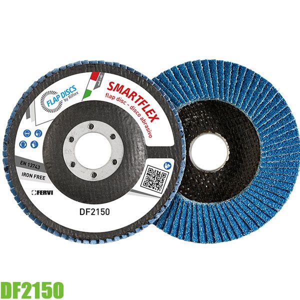 Đĩa nhám xếp 115 x 22 mm, 12250-13300rpm. Fervi DF2150