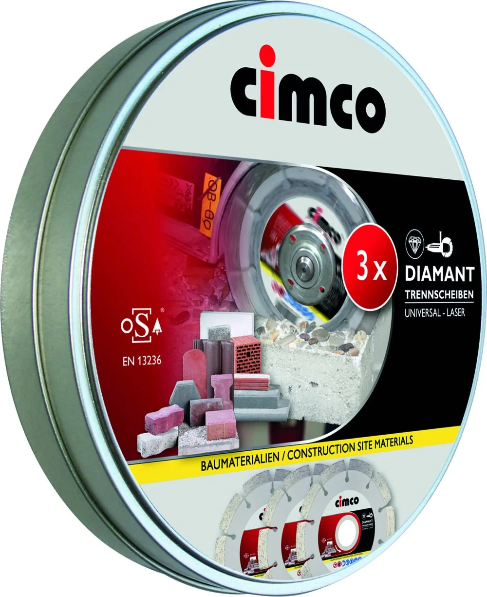 Đĩa cắt DIAMANT trong hộp, 125 mm thumbnail 2