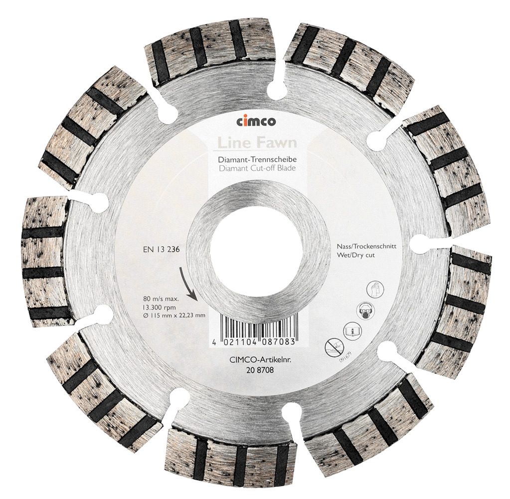 Đĩa cắt DIAMOND LINE BEIGE, Ø 115 mm thumbnail 2