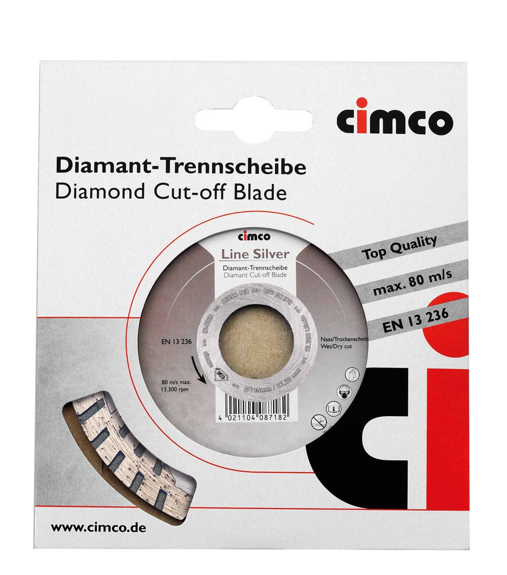 Đĩa cắt DIAMOND LINE SILVER, Ø 180 mm