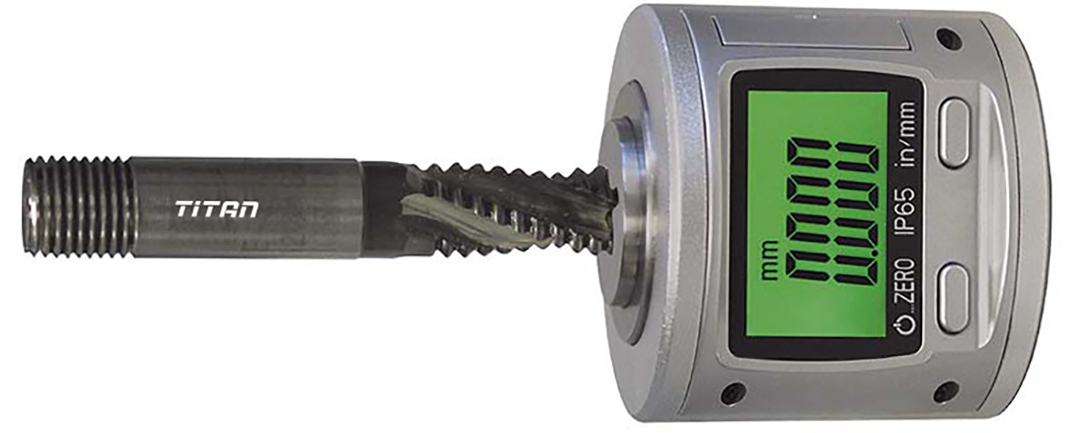 Đồng hồ điện tử thiết lập điểm Zero trên trục Z FERVI A021, chuẩn IP 65ể: Ø 50 x 51 mm