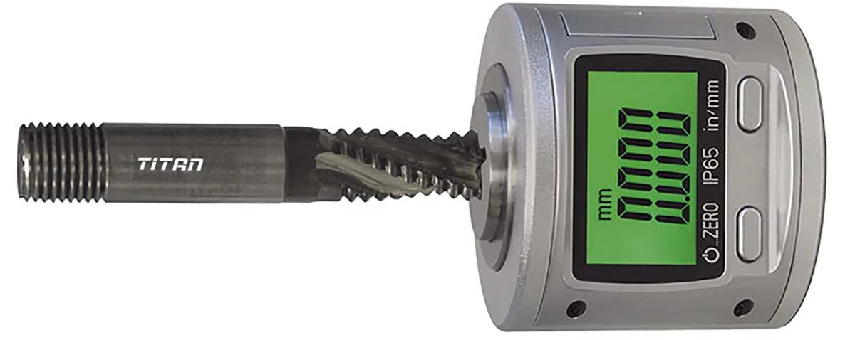 Đồng hồ điện tử thiết lập điểm Zero trên trục Z FERVI A021, chuẩn IP 65ể: Ø 50 x 51 mm