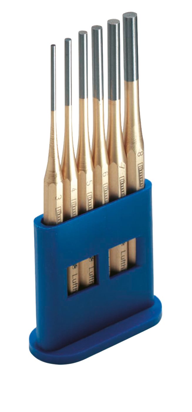 Bộ đục chốt, 6 món