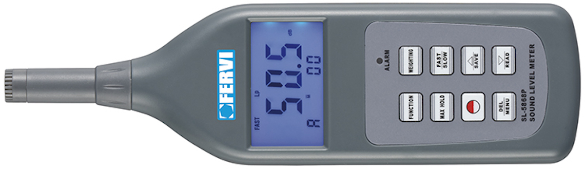 Máy đo độ ồn, cường độ âm thanh FERVI F010