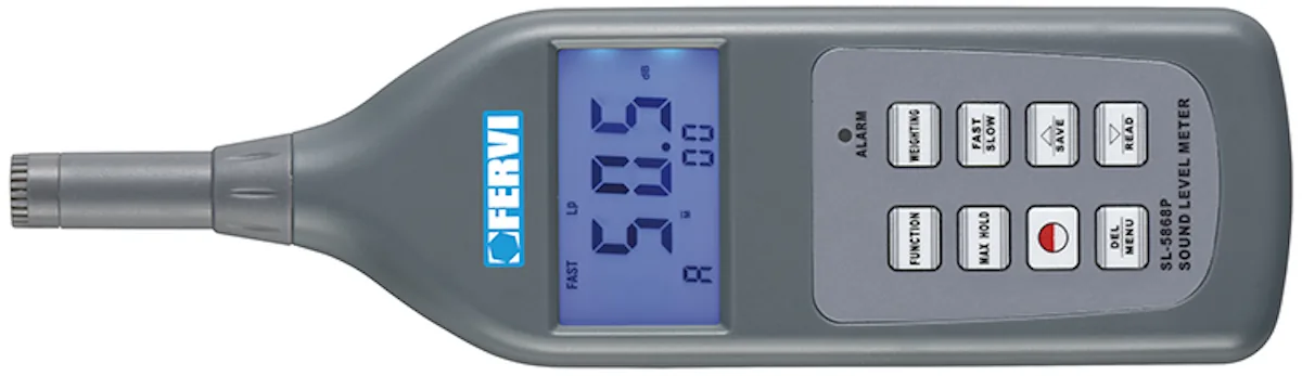 Máy đo độ ồn, cường độ âm thanh FERVI F010