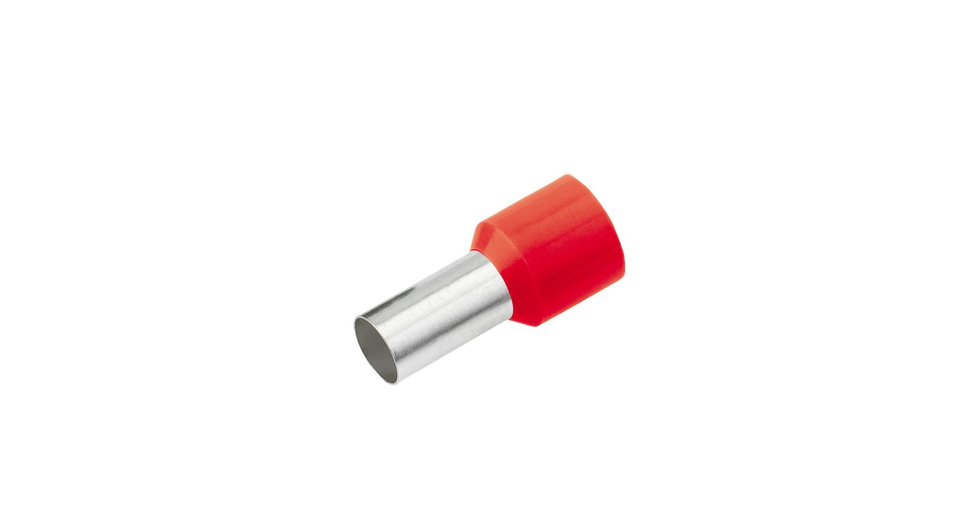 Ferrule đầu dây cách điện, tiết diện 1.5 mm², chiều dài ferrule 12 mm, 100 cái