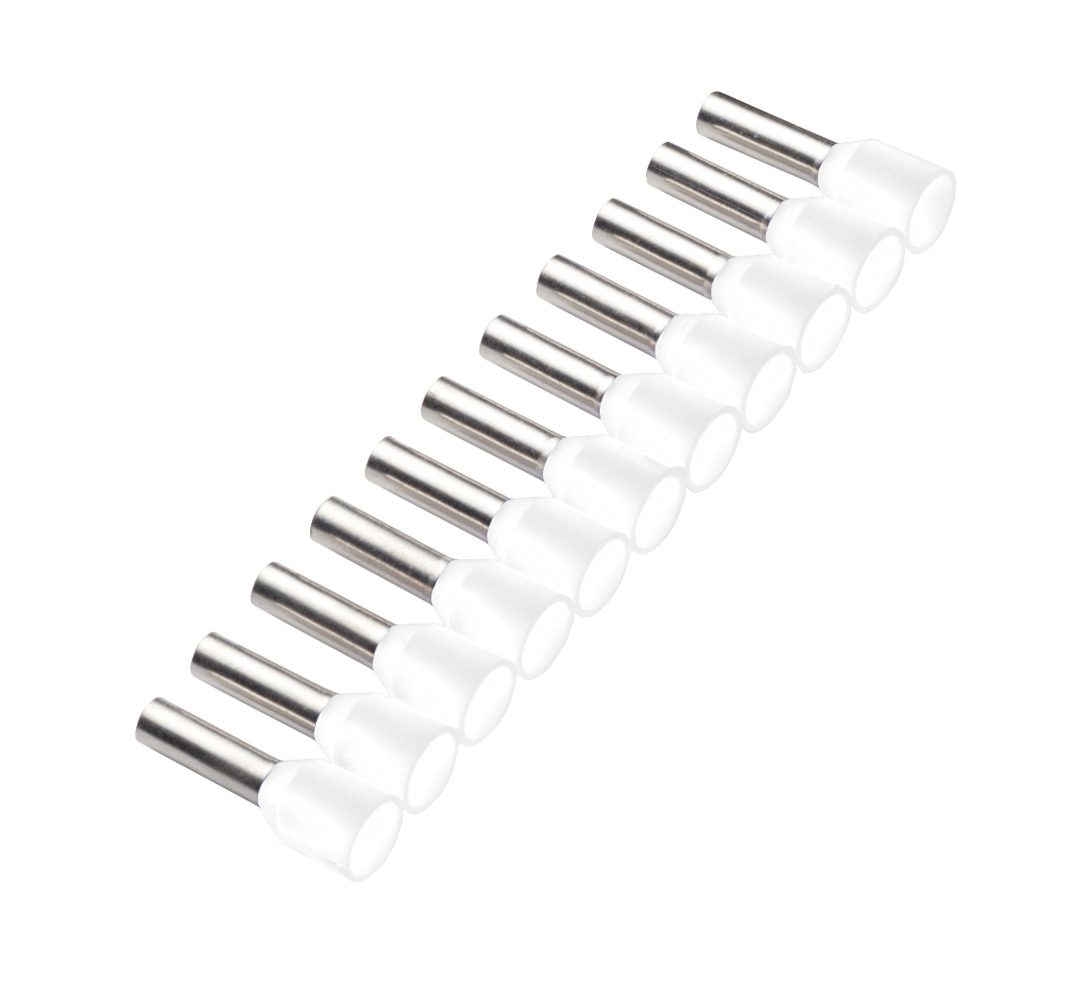 Ferrule đầu dây cách điện dạng băng, tiết diện 0.5 mm², chiều dài ferrule 14 mm