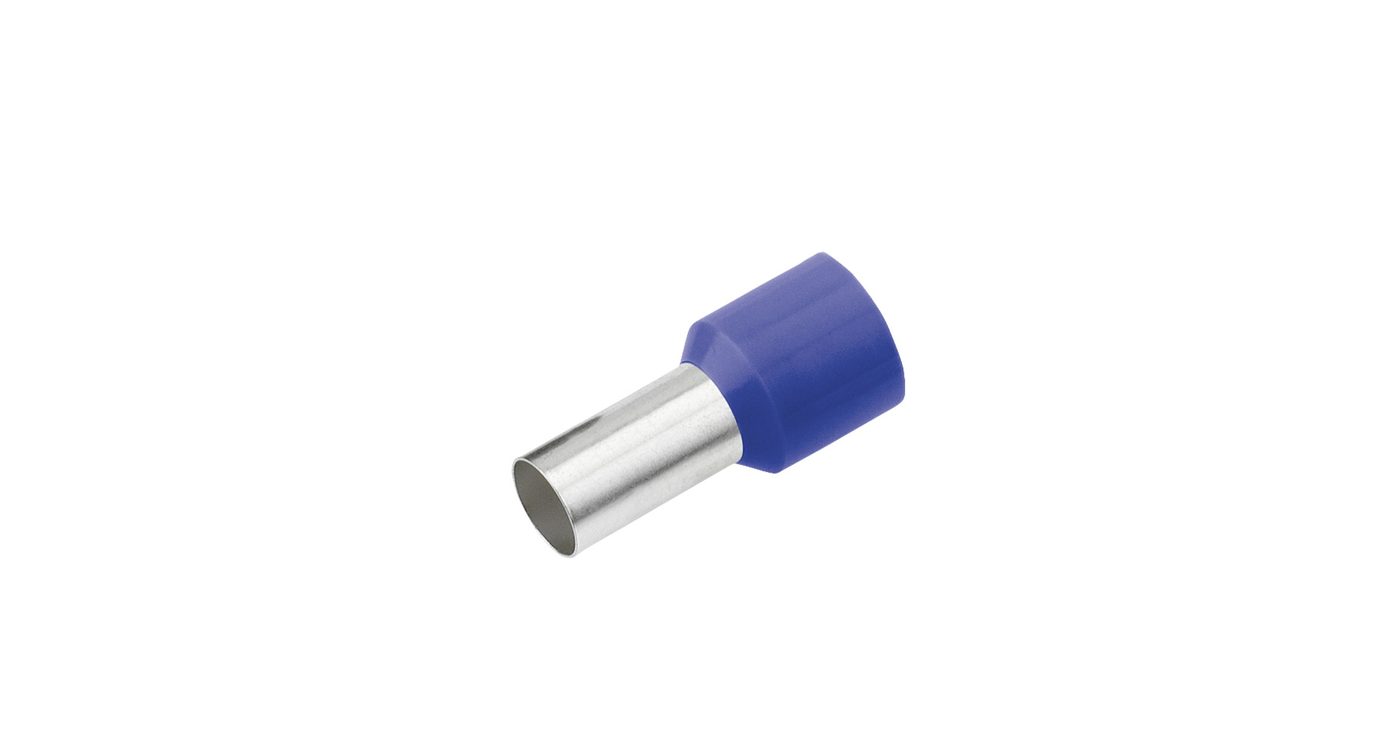 Ferrule đầu dây cách điện 2.5 mm²/12 mm, FR 2, xanh