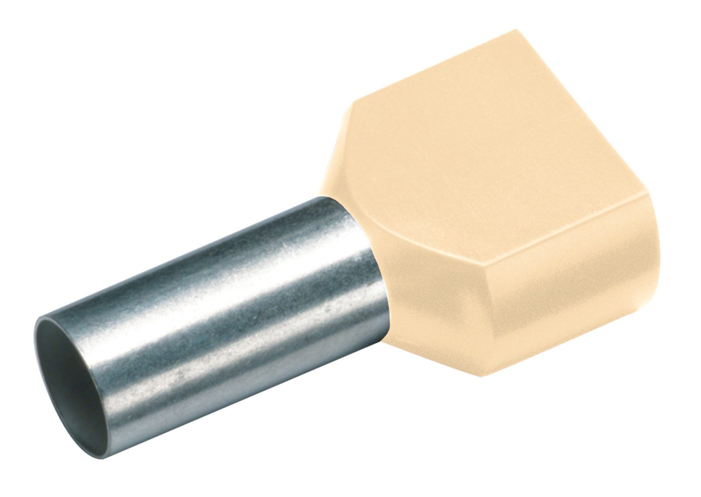 Ferrule dây đôi 2 x 10.0 mm²/14 mm, FR 1, ngà