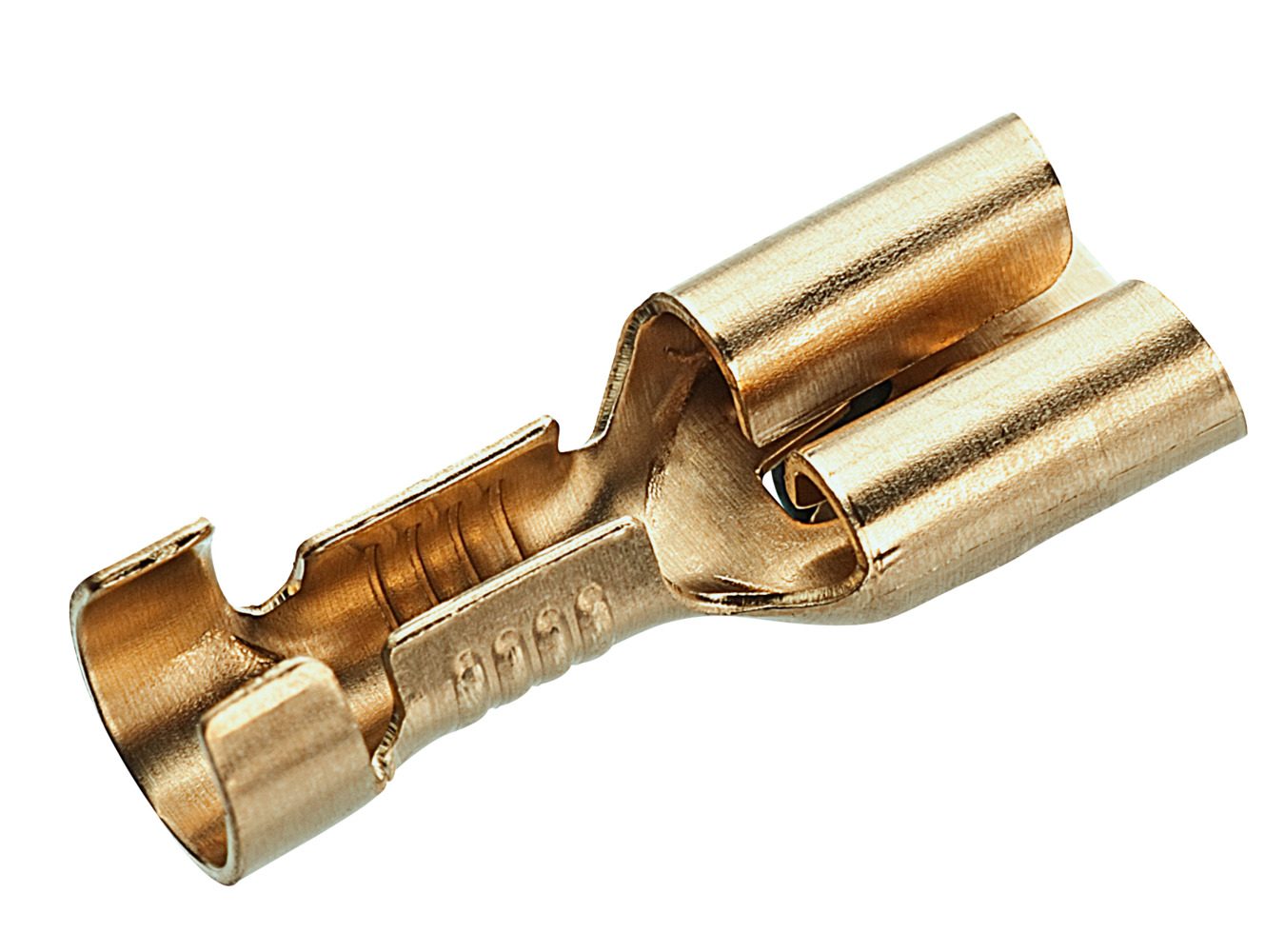 Flat receptacle, non-insulated, cross-section 1.5 - 2.5 mm², plug dimension 6.3 x 0.8 mm