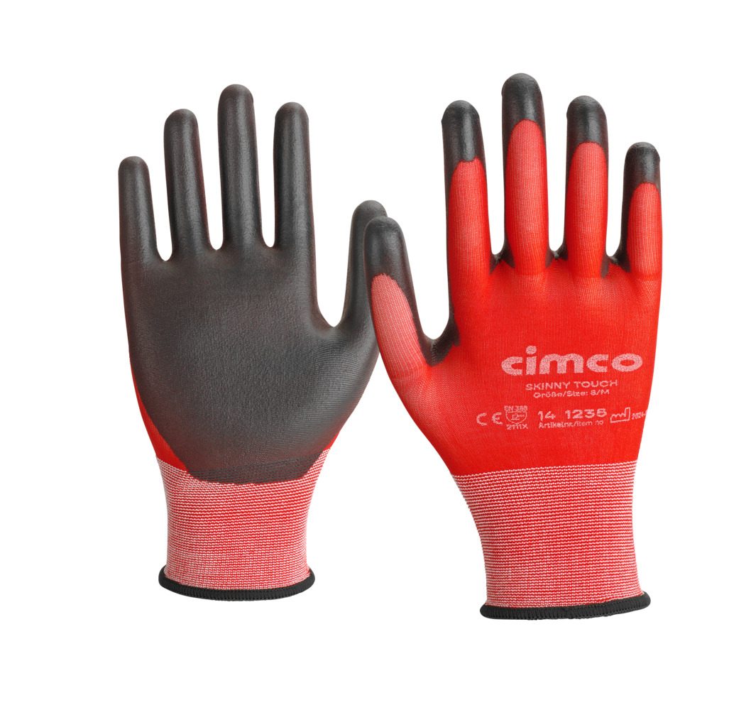 Găng tay làm việc "Skinny Touch", size 8/M