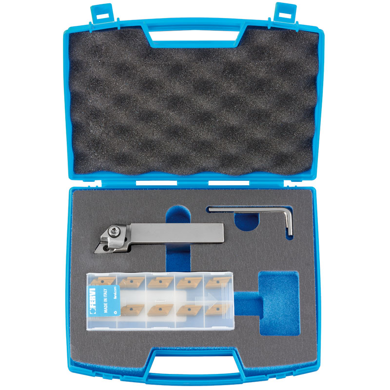 EXTERNAL TOOL HOLDER WITH INSERTS