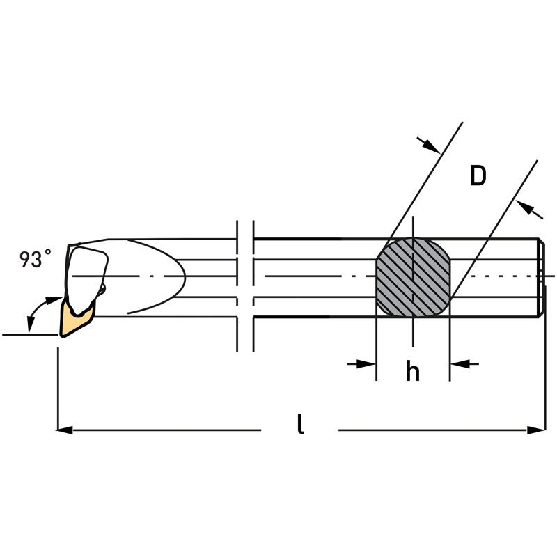 INTERNAL TOOL HOLDER WITH INSERTS thumbnail 2