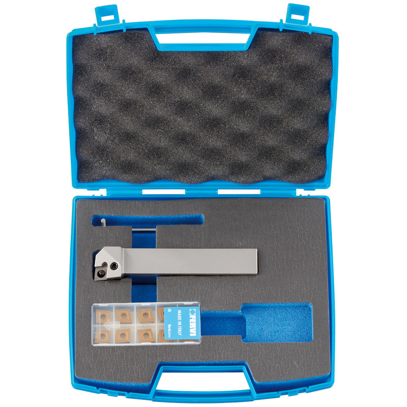EXTERNAL TOOL HOLDER WITH INSERTS