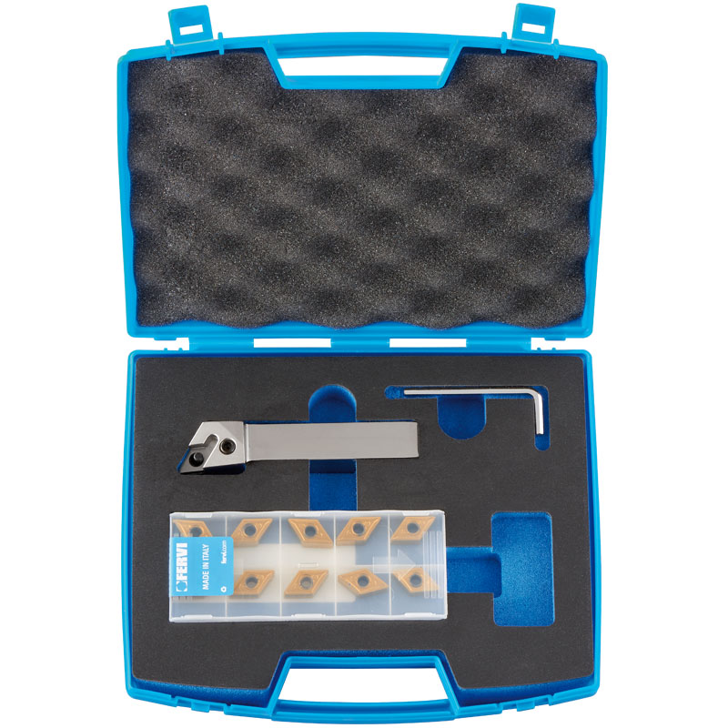 EXTERNAL TOOL HOLDER WITH INSERTS