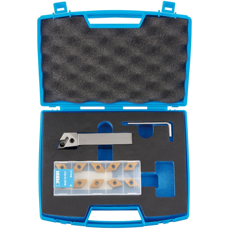 EXTERNAL TOOL HOLDER WITH INSERTS