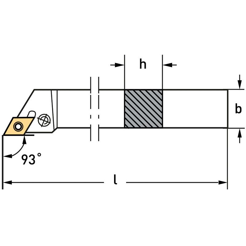 EXTERNAL TOOL HOLDER WITH INSERTS thumbnail 2