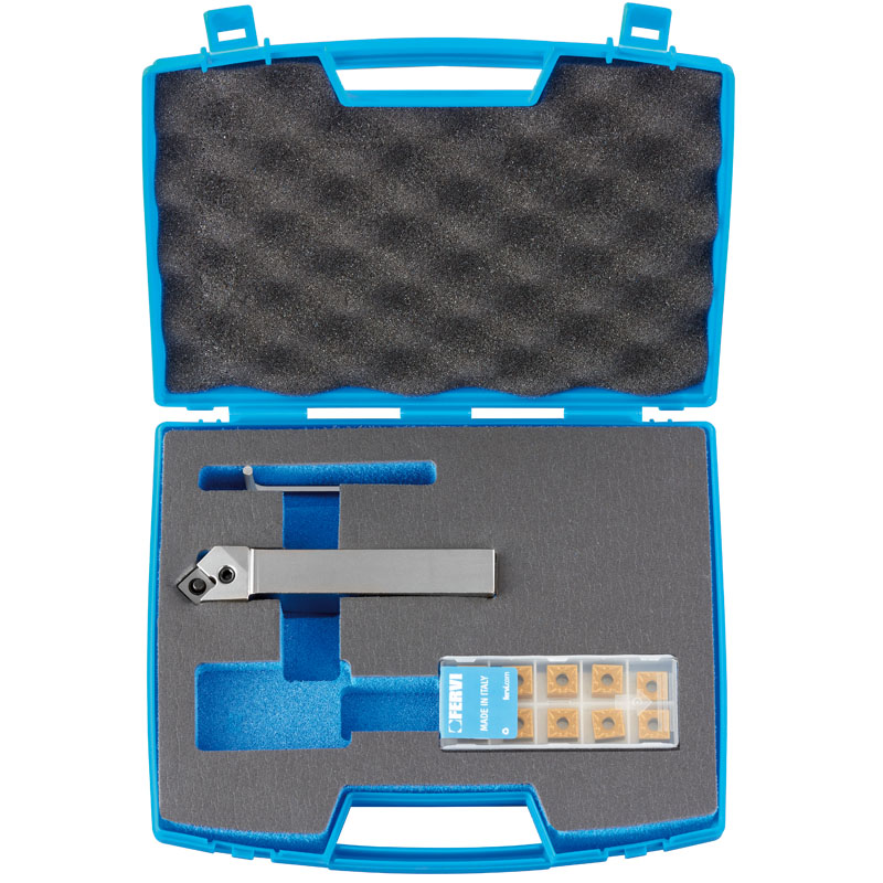 EXTERNAL TOOL HOLDER WITH INSERTS