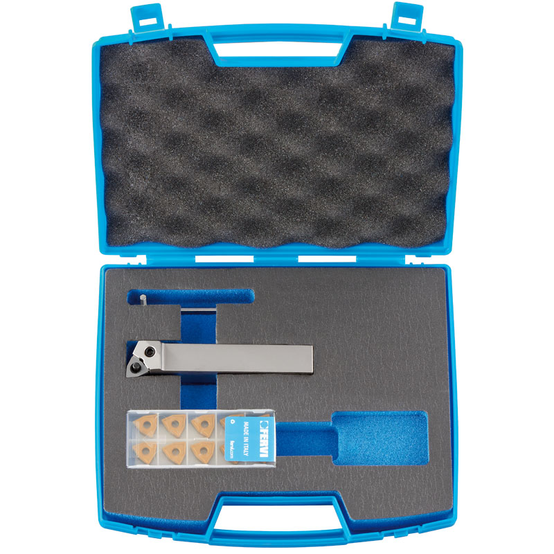 EXTERNAL TOOL HOLDER WITH INSERTS