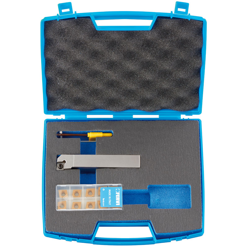 EXTERNAL TOOL HOLDER WITH INSERTS