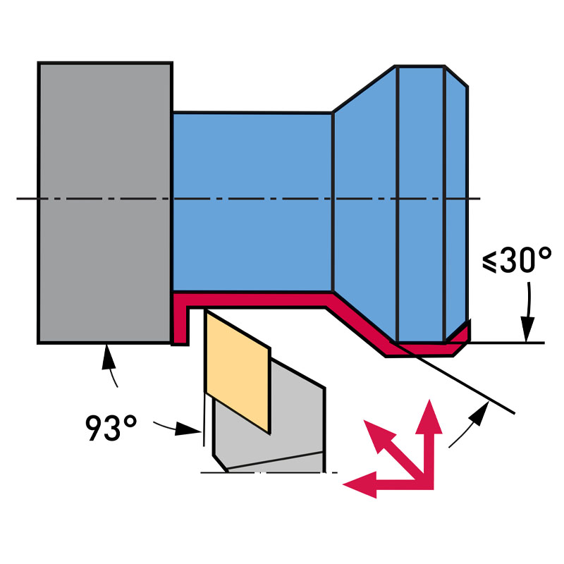 EXTERNAL TOOL HOLDER WITH INSERTS thumbnail 3