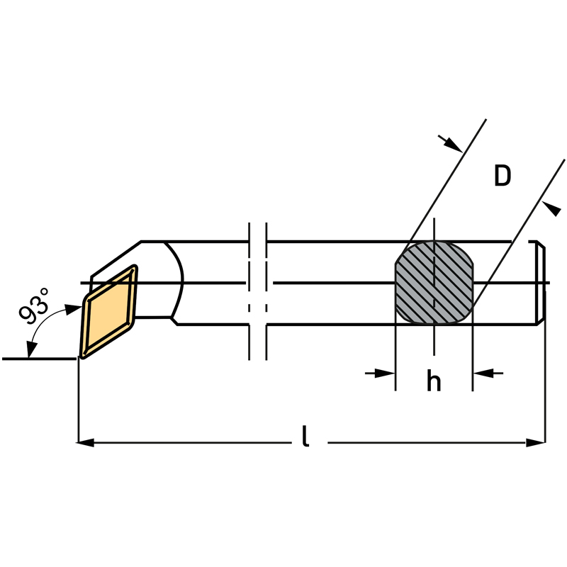 INTERNAL TOOL HOLDER WITH INSERTS thumbnail 2