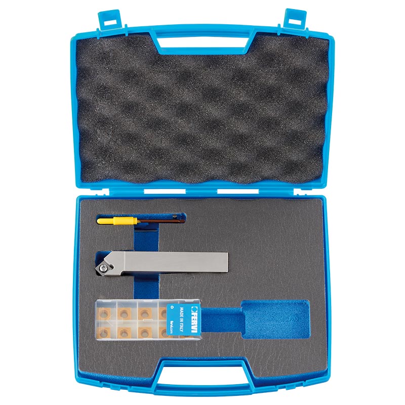 EXTERNAL TOOL HOLDER WITH INSERTS
