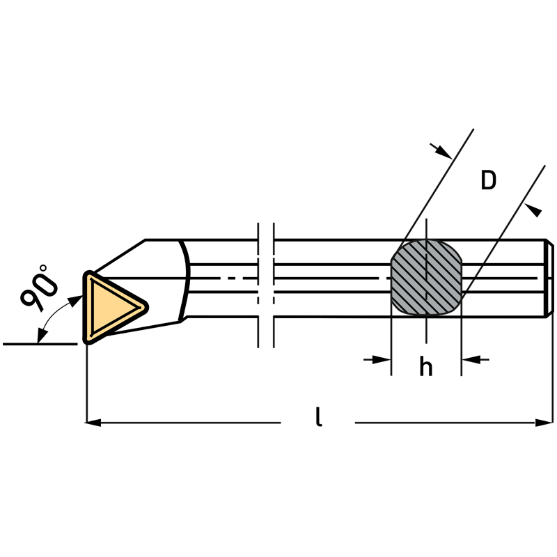 INTERNAL TOOL HOLDER WITH INSERTS thumbnail 2