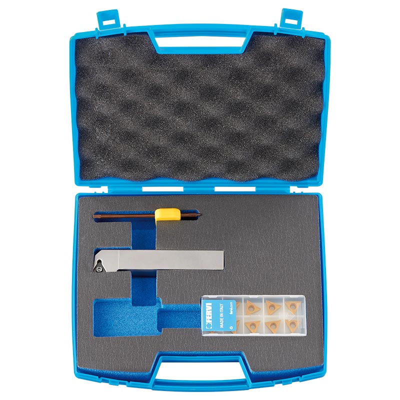 EXTERNAL TOOL HOLDER WITH INSERTS