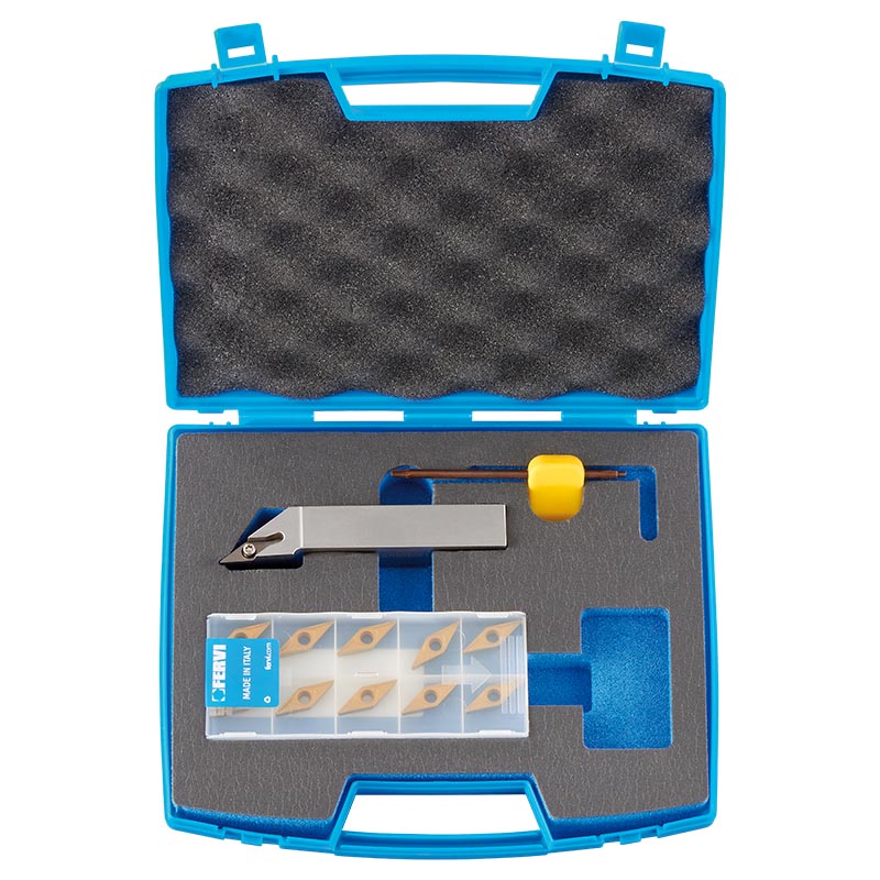 EXTERNAL TOOL HOLDER WITH INSERTS