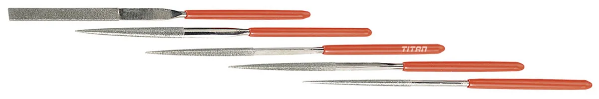 Bộ giũa kim cương FERVI L013, 5 cây dài 140mm nhập từ Italia