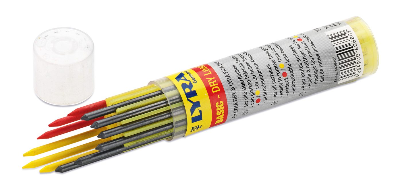 Gói 12 ngòi thay thế cho 21 3150, đỏ/vàng/graphite