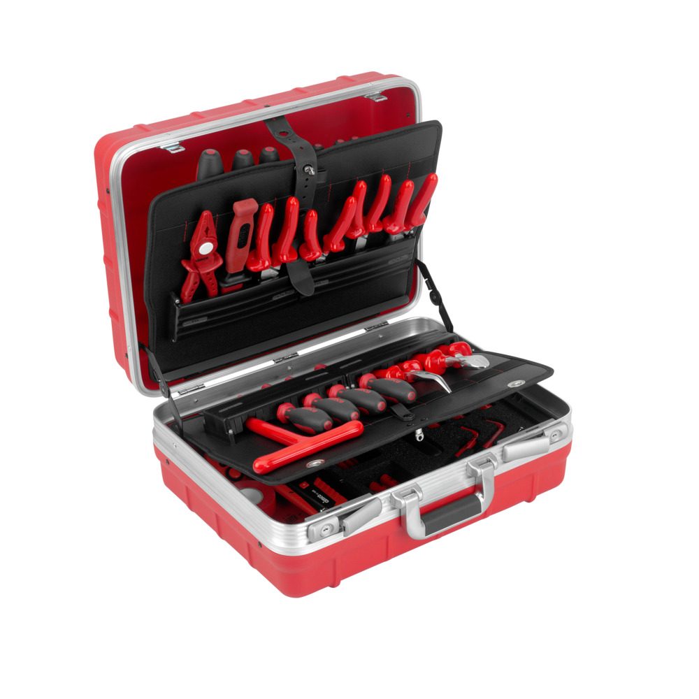 Electric tool case 1,000 V, Champion, red thumbnail 2