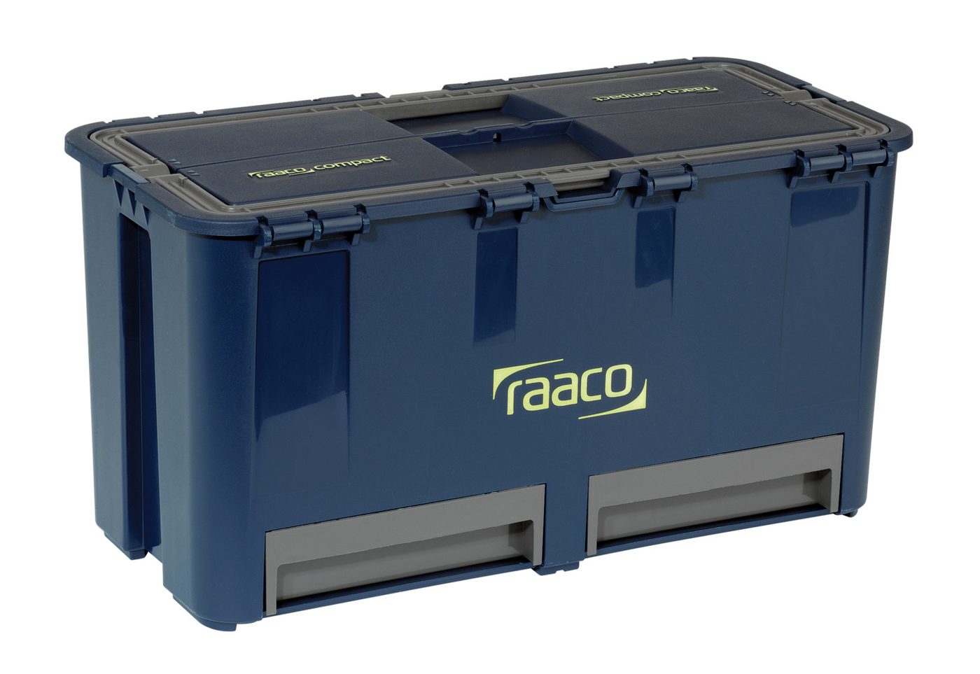 Hộp dụng cụ raaco Compact 27, bao gồm 6 ngăn chèn