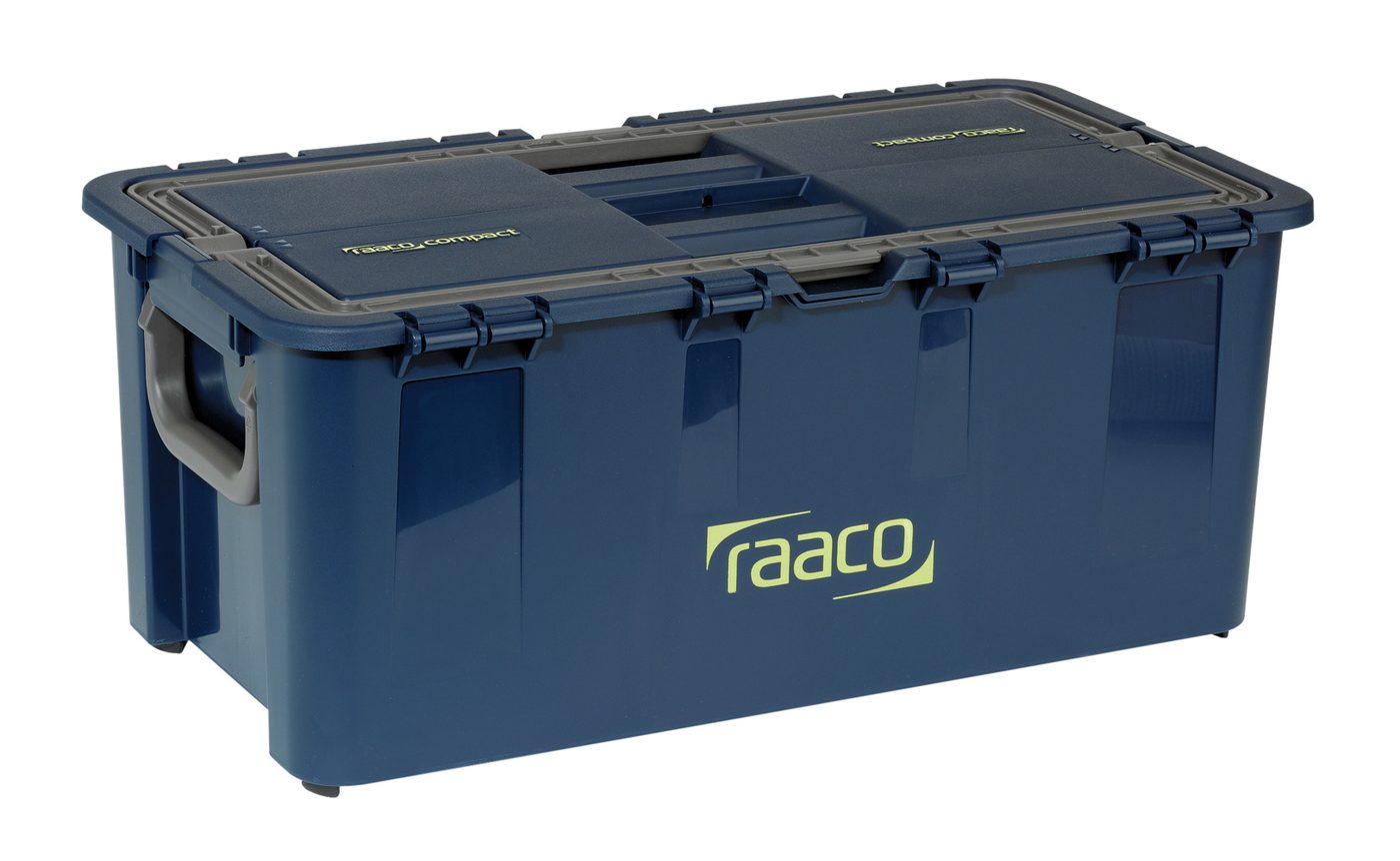 Hộp dụng cụ raaco Compact 37, bao gồm 7 ngăn chèn