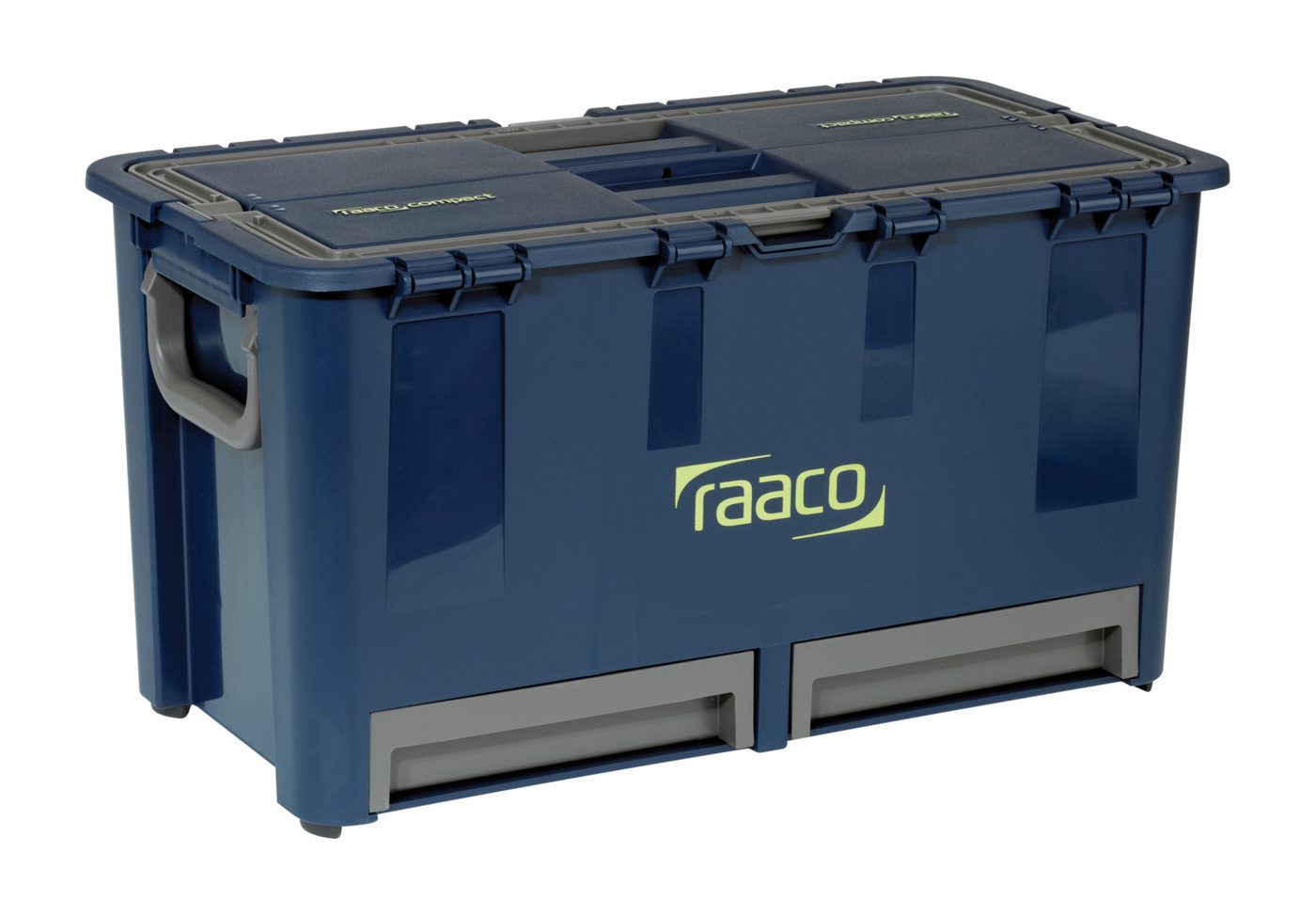 Hộp dụng cụ raaco Compact 47, bao gồm 6 ngăn chèn