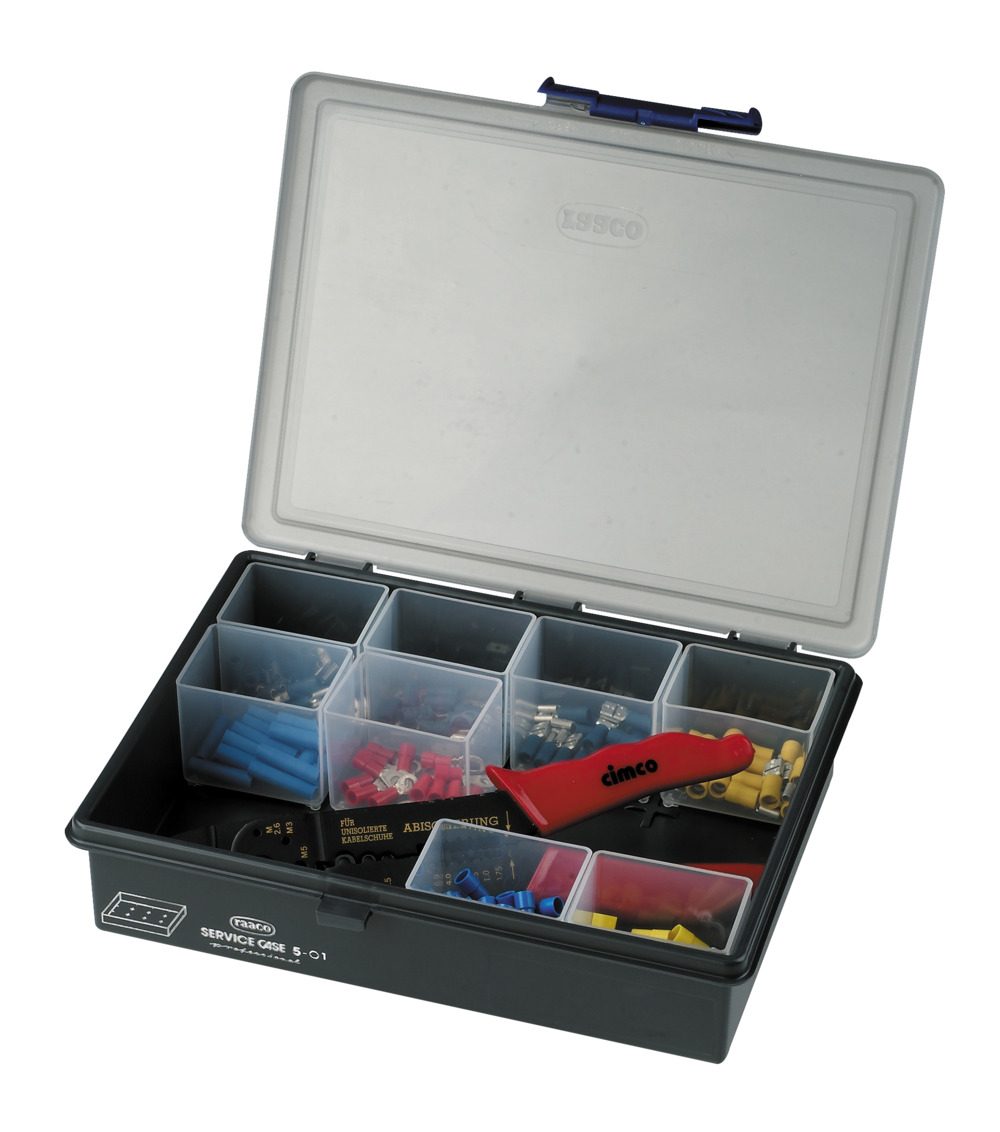 Hộp bộ đầu nối dây cách điện, 135 cái