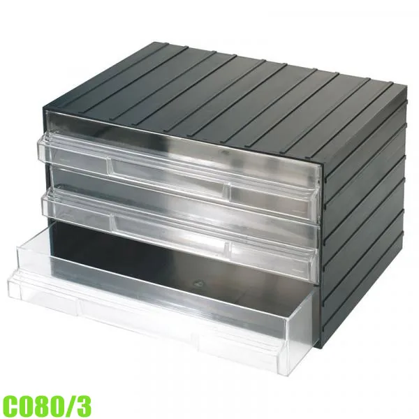 Hộp đựng đồ nghề FERVI C080 gồm 3 loại 3-6-9 ngăn thumbnail 2
