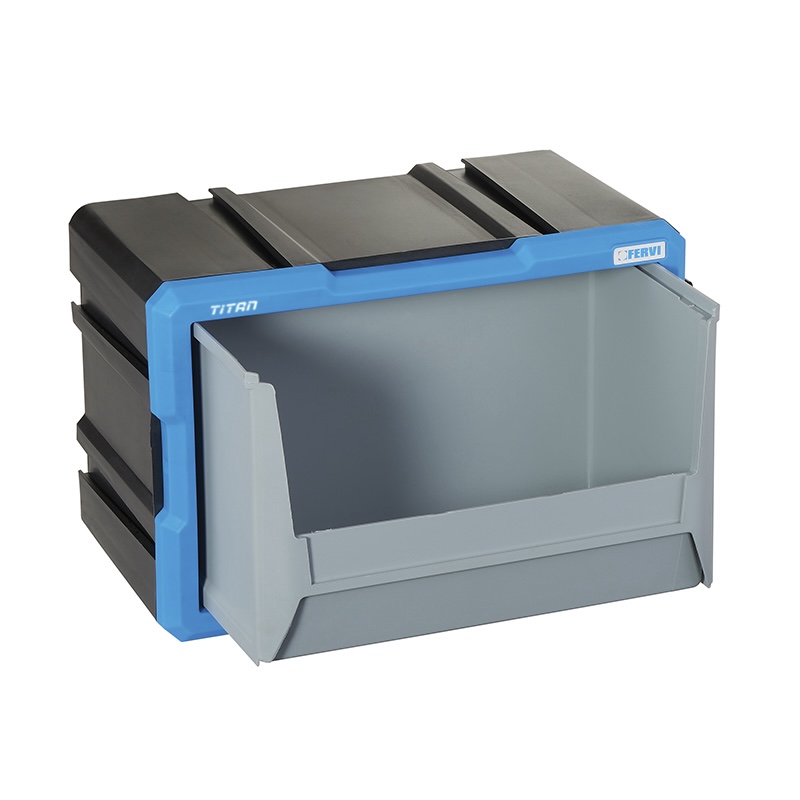 Hộp đựng đồ nghề 1 ngăn FERVI C086/01T bằng nhựa, ghép module