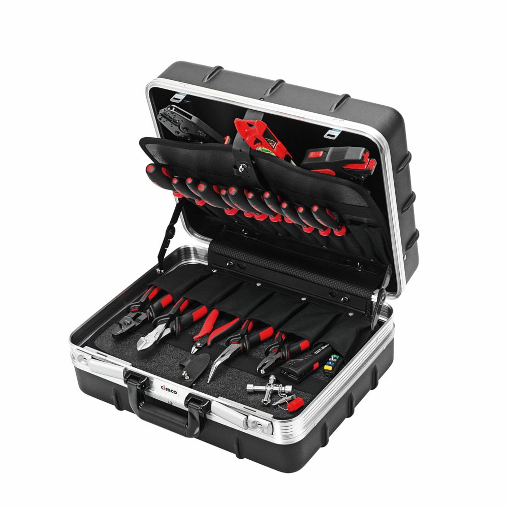 Vali đồ nghề bão dưỡng đồ nghề Cimco 170603 cho kỹ thuật viên công nghiệp, trang bị đầy đủ